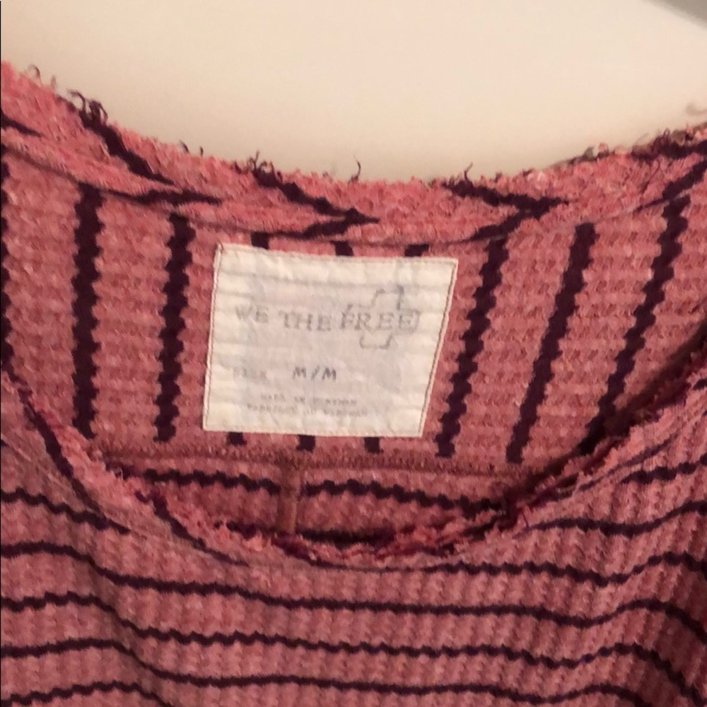 FP peplum striped top - Picture 2 of 3